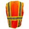 Magid Two-Tone Hi-Vis Surveyors Vest 2XL, 3XL Class 2 , Zipper 6 Pockets SVSUR6-O-2X/3X - alternate 2